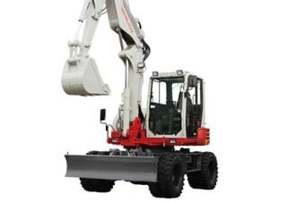 Excavatrice sur pneus Takeuchi TB 295W