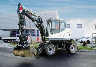 Excavatrice sur pneus Schaeff TW 75