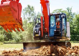 Excavatrice sur chenilles Link-Belt 145 X4 Spin Ace