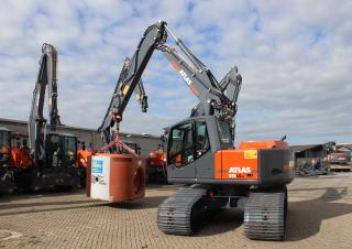 Excavatrice sur chenilles Atlas 215 LC-SR