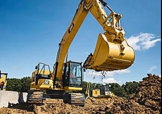 Excavatrice sur chenilles Caterpillar 320