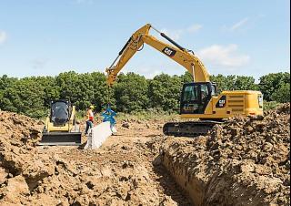 Excavatrice sur chenilles Caterpillar 320