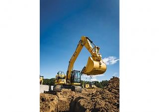 Excavatrice sur chenilles Caterpillar 320