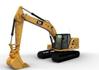 Excavatrice sur chenilles Caterpillar 320