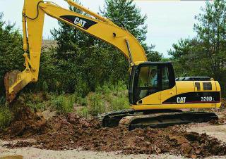 Excavatrice sur chenilles Caterpillar 320D L