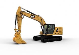 Excavatrice sur chenilles Caterpillar 323