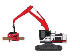 Excavatrice sur chenilles Link-Belt 3740 PH