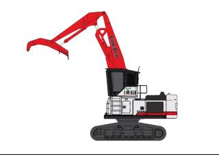 Excavatrice sur chenilles Link-Belt 3740 TL 