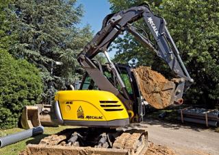 Excavatrice sur chenilles Mecalac 714 MC