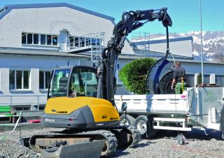 Excavatrice sur chenilles Mecalac 8MCR