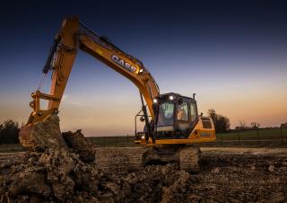 Excavatrice sur chenilles Case CX160D