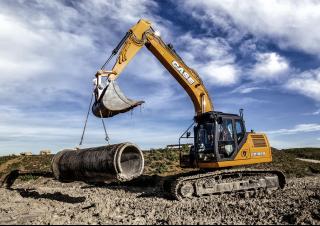 Excavatrice sur chenilles Case CX180D