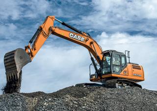 Excavatrice sur chenilles Case CX210D  