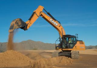 Excavatrice sur chenilles Case CX210D  