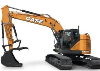 Excavatrice sur chenilles Case CX245D SR 