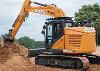 Excavatrice sur chenilles Case CX245D SR
