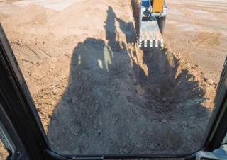 Excavatrice sur chenilles Case CX490D 