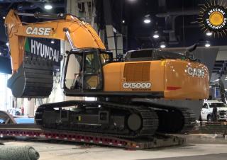 Excavatrice sur chenilles Case CX500D ME