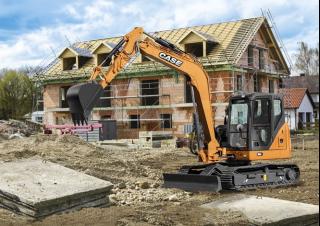 Excavatrice sur chenilles Case CX80C MSR