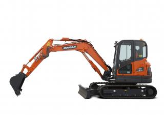 Excavatrice sur chenilles Doosan DX63-3
