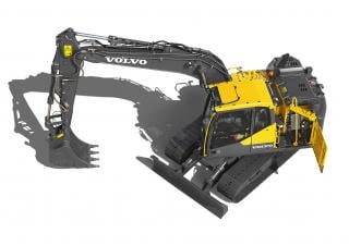 Excavatrice sur chenilles Volvo EC140ELM