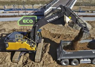 Excavatrice sur chenilles Volvo EC300EL