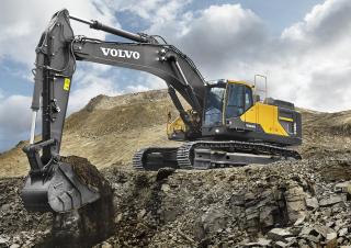 Excavatrice sur chenilles Volvo EC480EL
