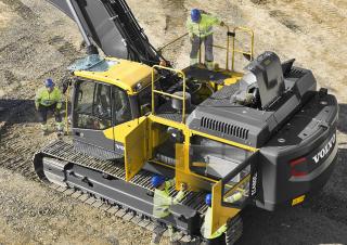 Excavatrice sur chenilles Volvo EC480EL