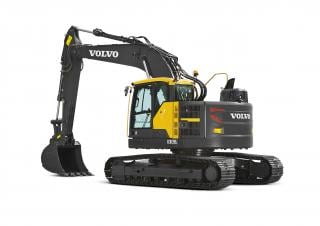 Excavatrice sur chenilles Volvo ECR235EL