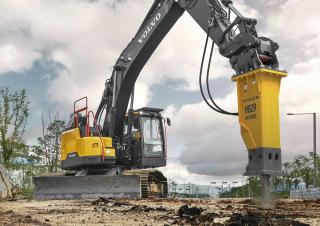 Excavatrice sur chenilles Volvo ECR355EL