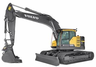 Excavatrice sur chenilles Volvo ECR355EL
