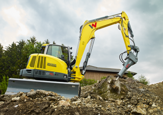 Excavatrice sur chenilles Wacker Neuson ET90