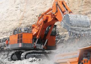 Excavatrice sur chenilles Hitachi EX 5500-5