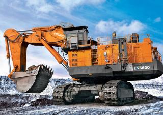 Excavatrice sur chenilles Hitachi EX 5600-6