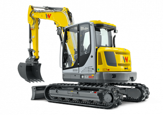 Excavatrice sur chenilles Wacker Neuson EZ80