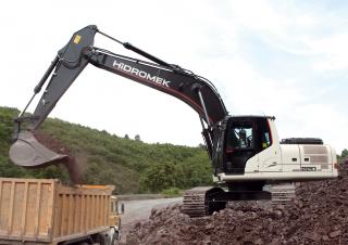 Excavatrice sur chenilles Hidromek HMK 220 LC