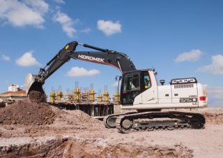 Excavatrice sur chenilles Hidromek HMK 220 LC