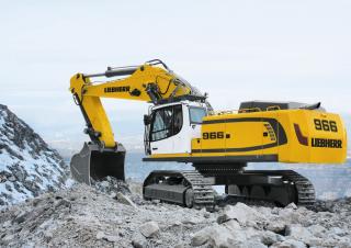 Excavatrice sur chenilles Liebherr R 966 Litronic 