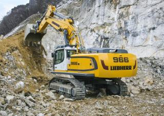 Excavatrice sur chenilles Liebherr R 966 Litronic 