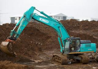 Excavatrice sur chenilles Kobelco SK 350 NLC 10E