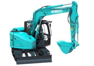 Excavatrice sur chenilles Kobelco SK 75 SR 7