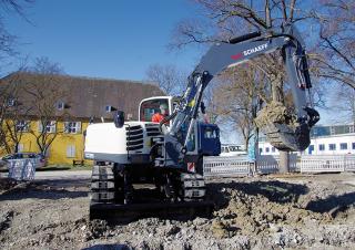 Excavatrice sur chenilles Schaeff TC 125