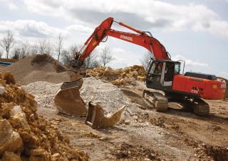 Excavatrice sur chenilles Hitachi ZX 250 LCN-3