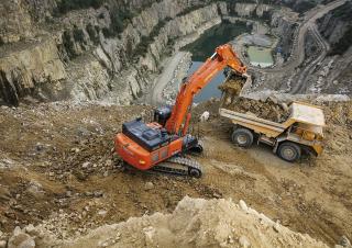 Excavatrice sur chenilles Hitachi ZX530LCH-6