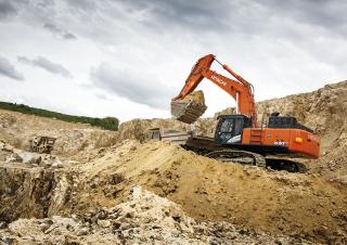 Excavatrice sur chenilles Hitachi ZX530LCH-6