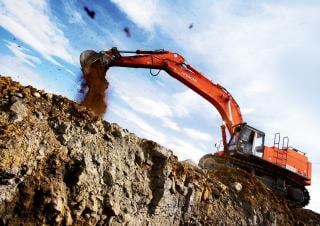 Excavatrice sur chenilles Hitachi ZX 670 LCH-3