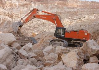 Excavatrice sur chenilles Hitachi ZX 870 LCR-3