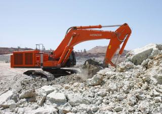 Excavatrice sur chenilles Hitachi ZX 870 LCR-3