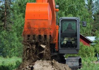 Excavatrice sur chenilles Hitachi ZX130-5G