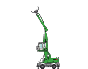 Excavatrice sur pneus Sennebogen 821 M